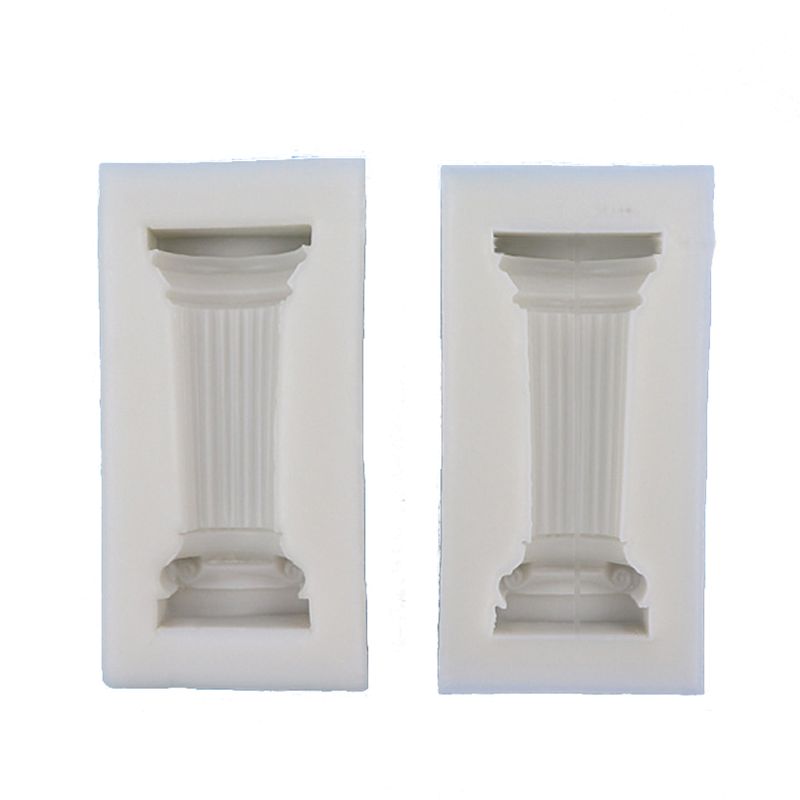 Ancient Greek Pillars Mold DIY Roman Column Mold Sugarcraft Epoxy Resin Art Tools Cake decorationJewelry craftsmanship Combinat