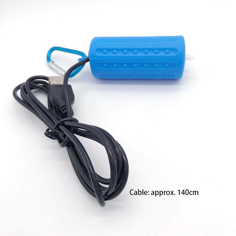 5 V cichy akwarium mini USB tlenowa pompa powietrza przenośna z kamiennymi akcesoriami kontroli zaworu kontrolnego energetyczne zapasy akcji akwarium akwarium czołgów