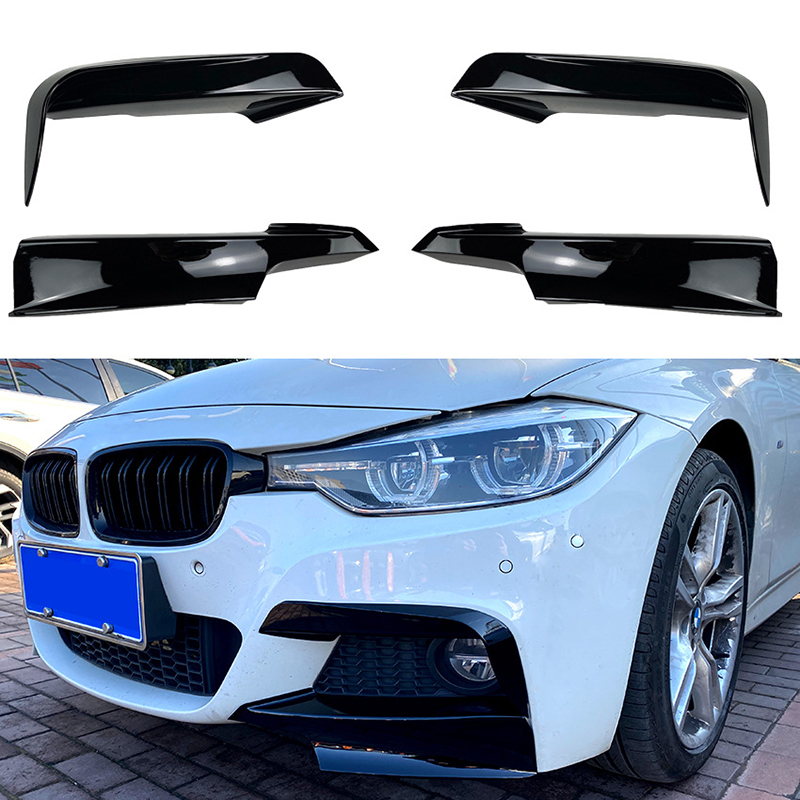 Araba Parlatıcı Performans Ön Tampon Dudak BMW F30 F31 F35 320I 328I 330I 335I 340I 316D 318D M Sport 2012-2019 Aksesuarlar