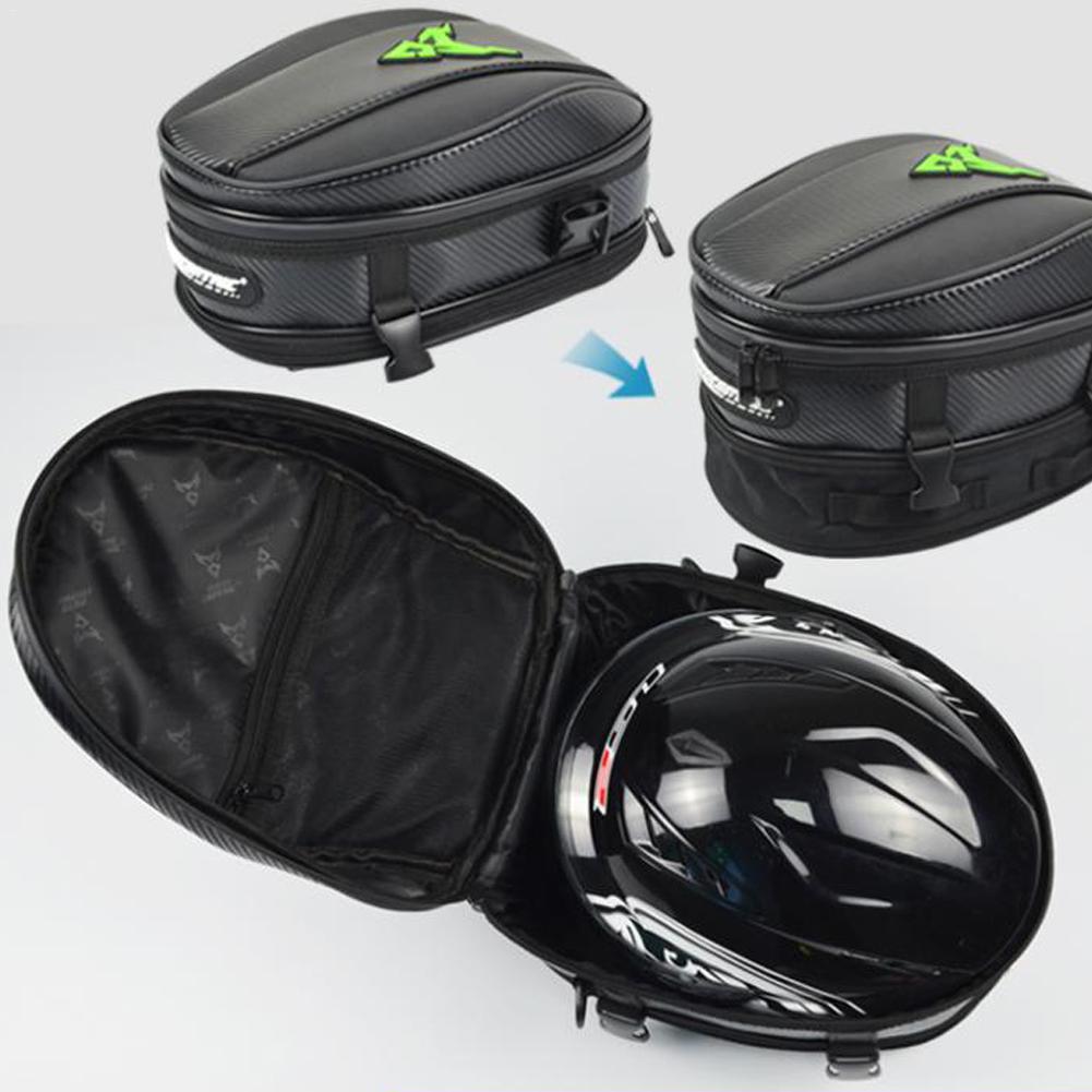 Motosiklet Torbası Su Geçirmez Motosiklet Kuyruk Torbası Motosiklet Backpack Çok Fonksiyonlu Kuyruk Çantası Arka Motosiklet Rider Sırt Çantası