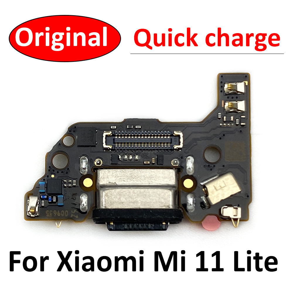 Nouvelle carte de chargeur Flex pour Xiaomi MI 11 Mi11 Lite 4G / 5G M2101K9AG USB PORT CONNECTEUR DE CONNECT