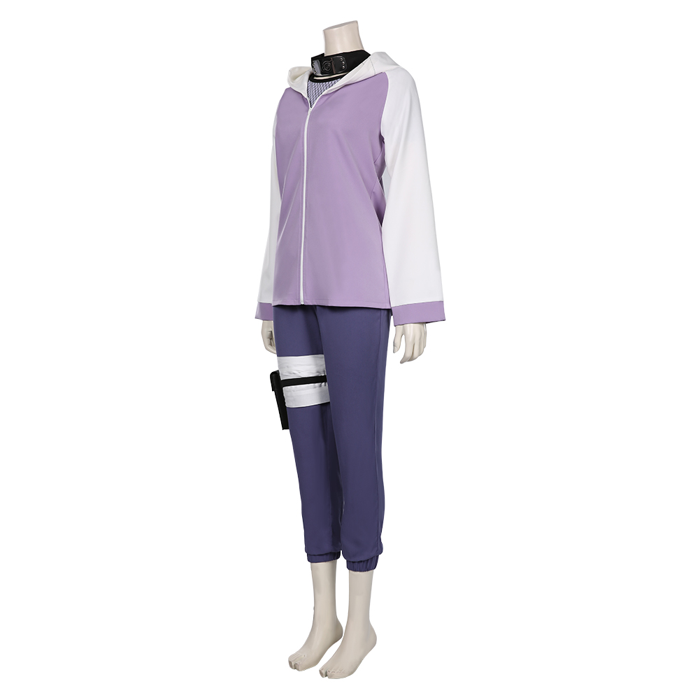 Anime Hyuga hinata Cosplay Costume Giacca di pantaloni Abiti di Halloween Abito da festa Regalo Christmas