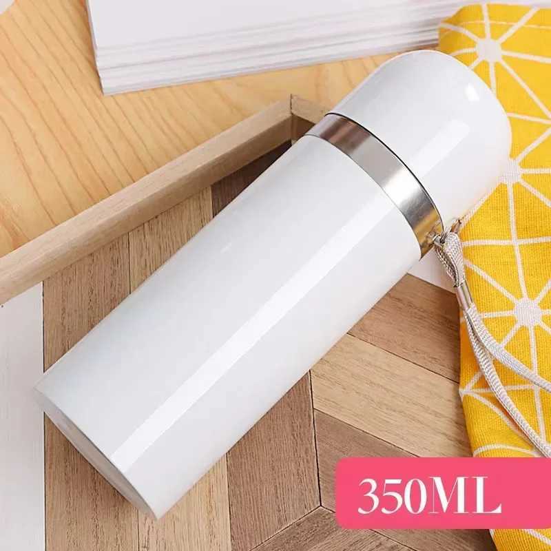 FY5C Mugs Sublimation Stainless Steel Vacuum Insulated Thermos Straight Cup Blank with Lid Water Bottles Tumbler Coffee Cups Mugs Portable 240410