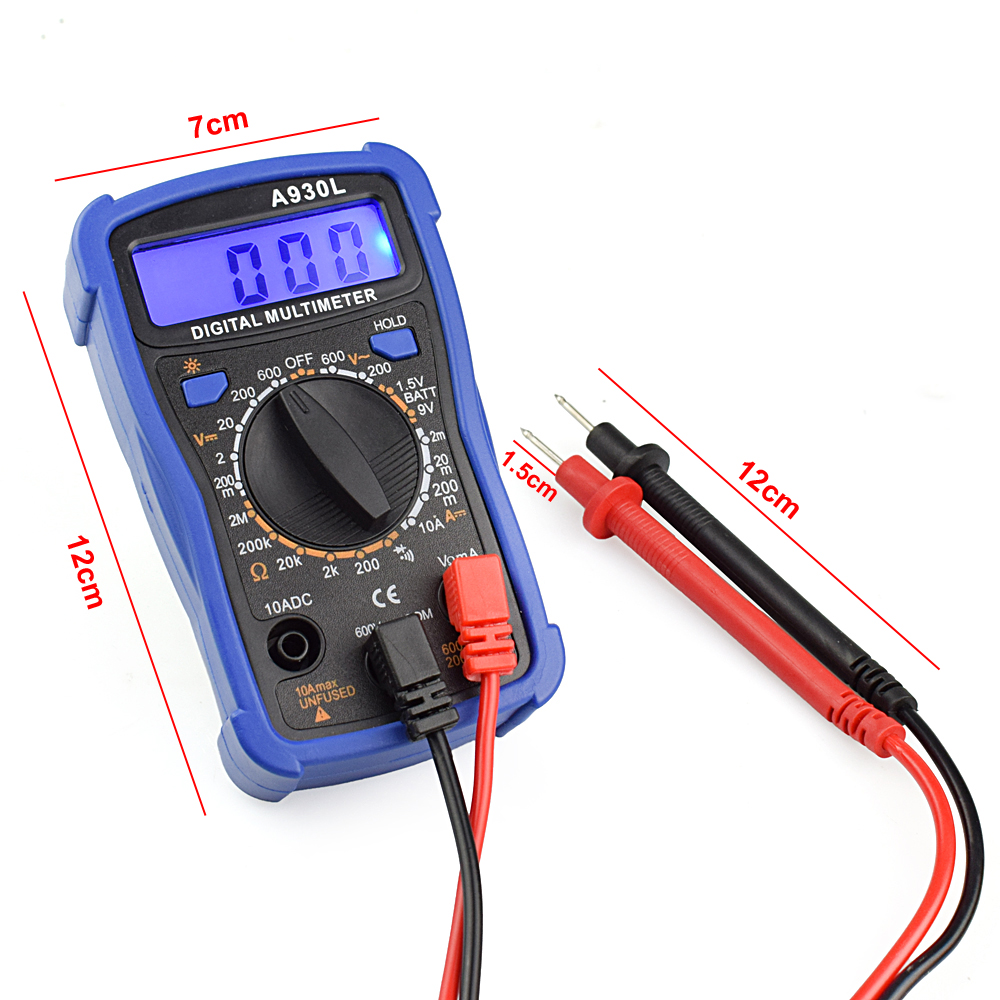 NEWACALOX ELEKTRYCZNY WŁAŚCIWOŚĆ LCD DIGITAL DIGULACJA Multimetr AC/DC Ammerometr Voltmeter Ohm Clamp Miernik Testerowy