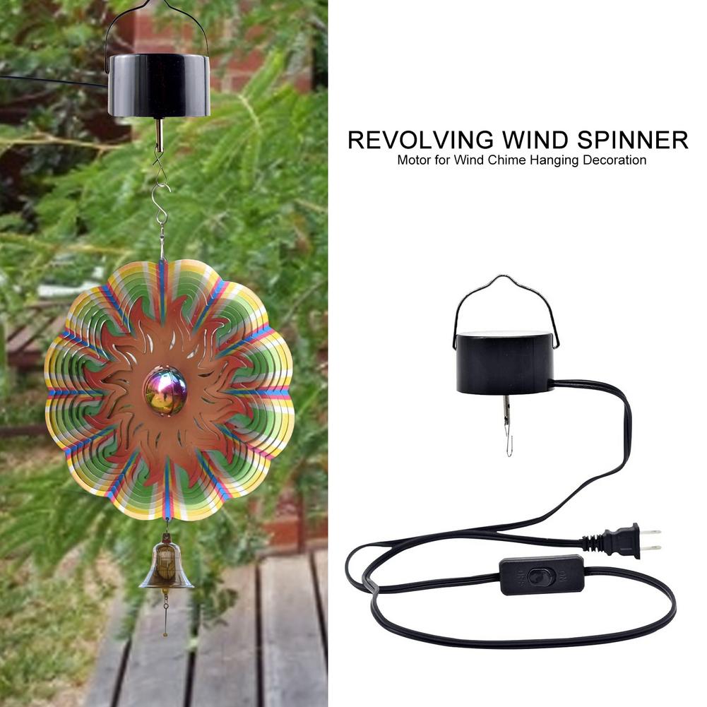 Hot Selling Revolving Wind Spinner Motor For Wind Chime Hanging Electric Powered Hanging Display Revolve Twist Turn Swirl Motor