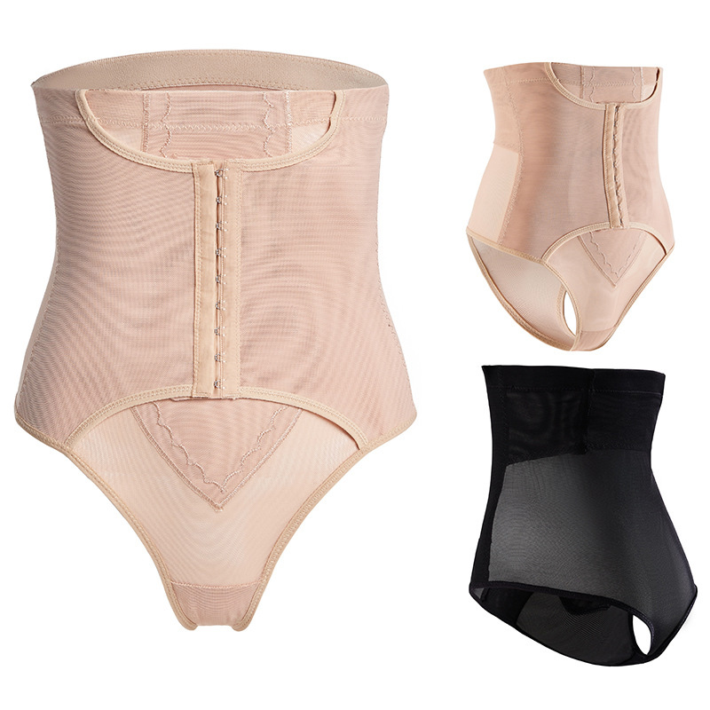 버클이있는 섹시 끈 팬티 팬티 S-3XL 여성 바디 셰이퍼 Shapewear Corset High Waist Trainer Body