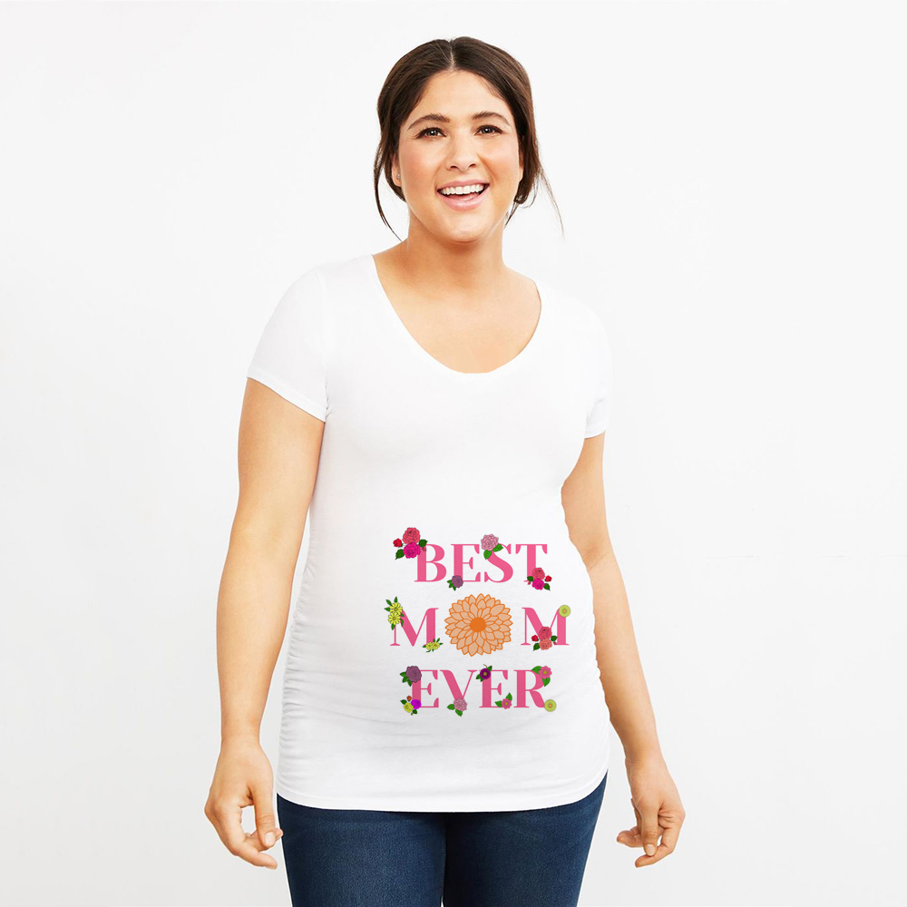 Welt größte Mutter Hemd Hemd Schwangerschaft Tops Mutterschaft T -Shirt Süßes Schwangerschaft T -Shirts Schwangerschaft Geschenk für neue Mutter