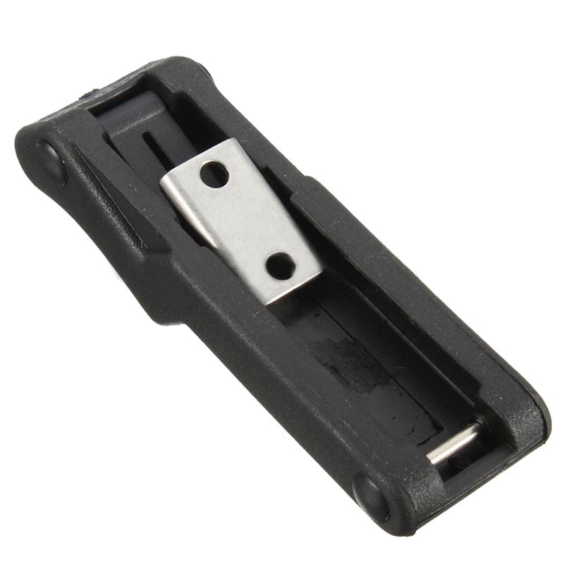 Flexible Door Draw Latch Lock 3.8 inch Replacement Soft Rubber Black Over-Center C7-10