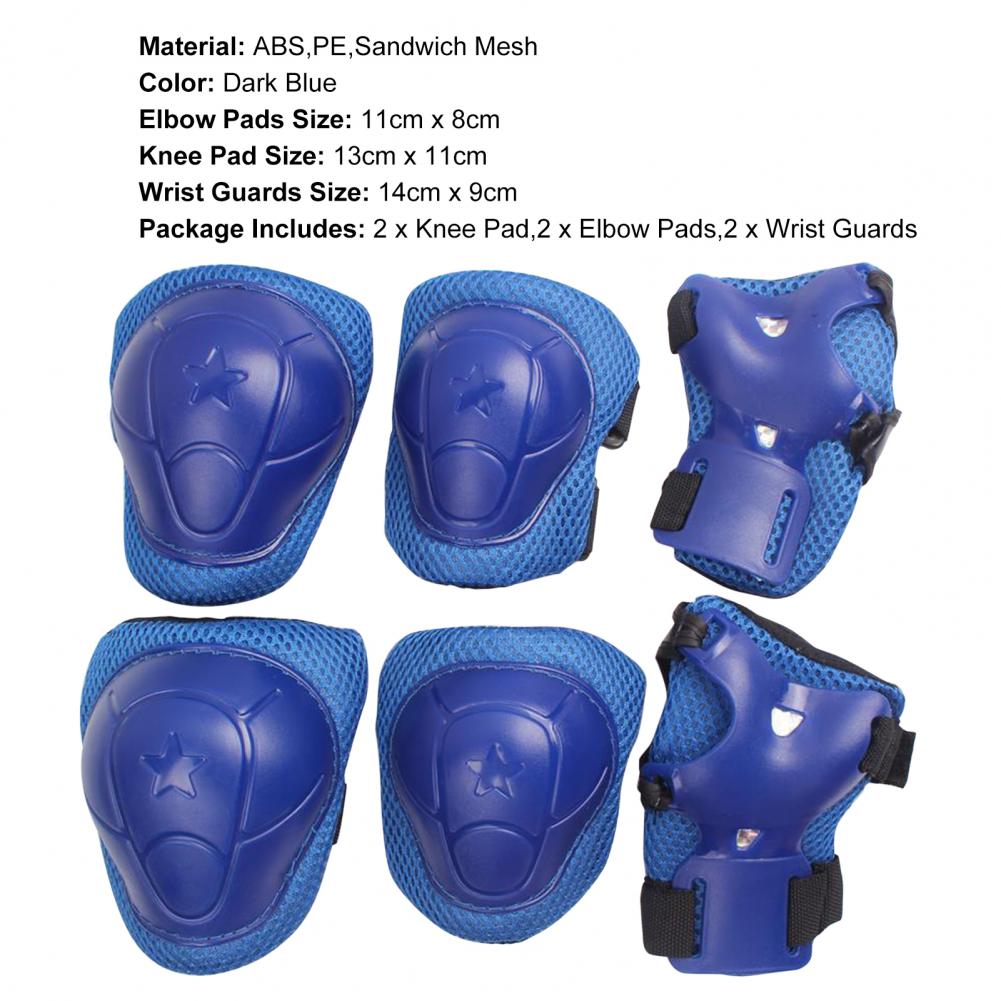 Dropshipping!!Wrist Elbow Pads Wear Resistant Breathable Accessory Protective Gear Elbow Pads Knee Guards for Riding