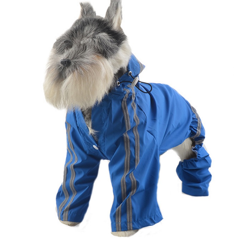 Grande vestiti cani cani cappotto a vento con cappuccio bulldog francese impermeabile riflettente cani giacca chihuahua 3xl-7xl