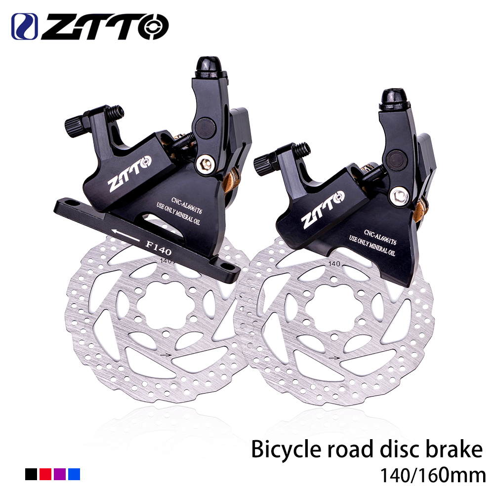 Pinças hidráulicas de freio a disco de bicicleta ztto pinças hidráulicas de cascalho CNC Mount Mount Biciclo