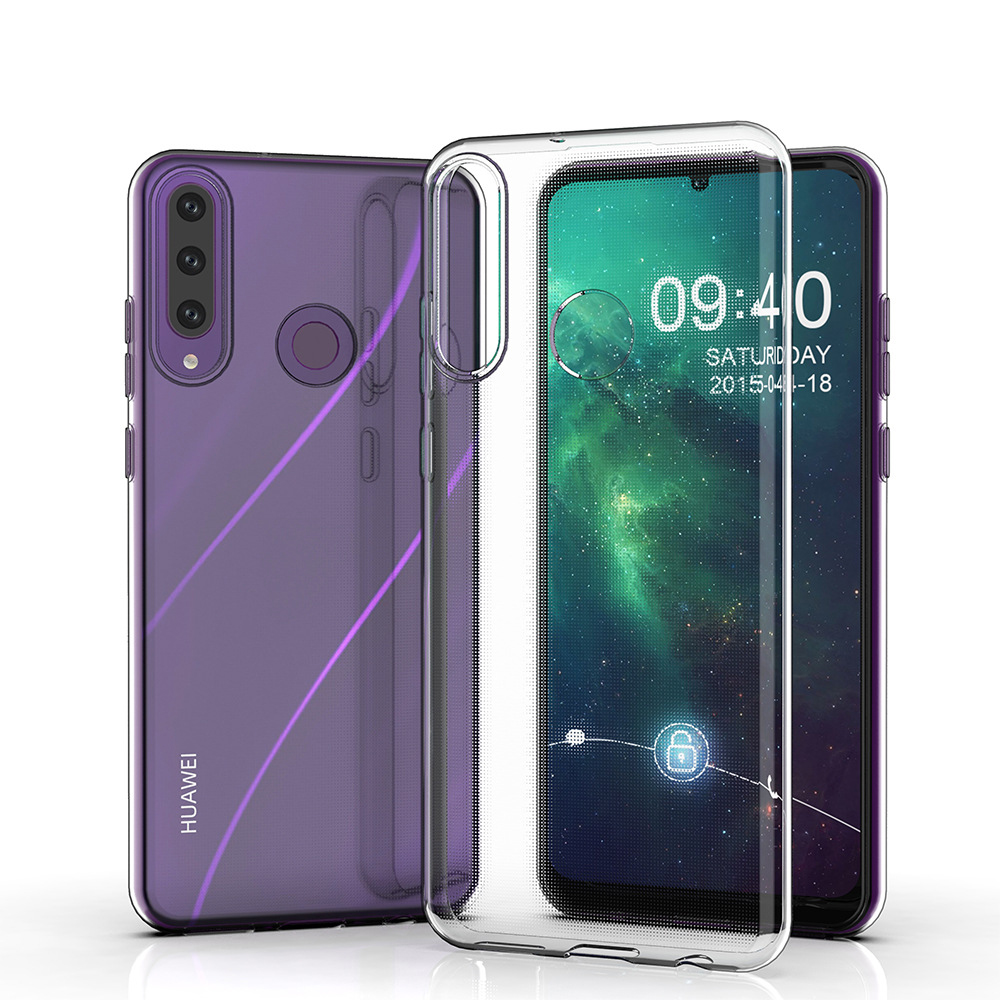 Case de téléphone transparent pour Huawei P Smart Plus 2019 P Smart Z Y9 2018 Honor 8 9 10 20 P10 P20 Lite P30 Pro Soft Cover Case