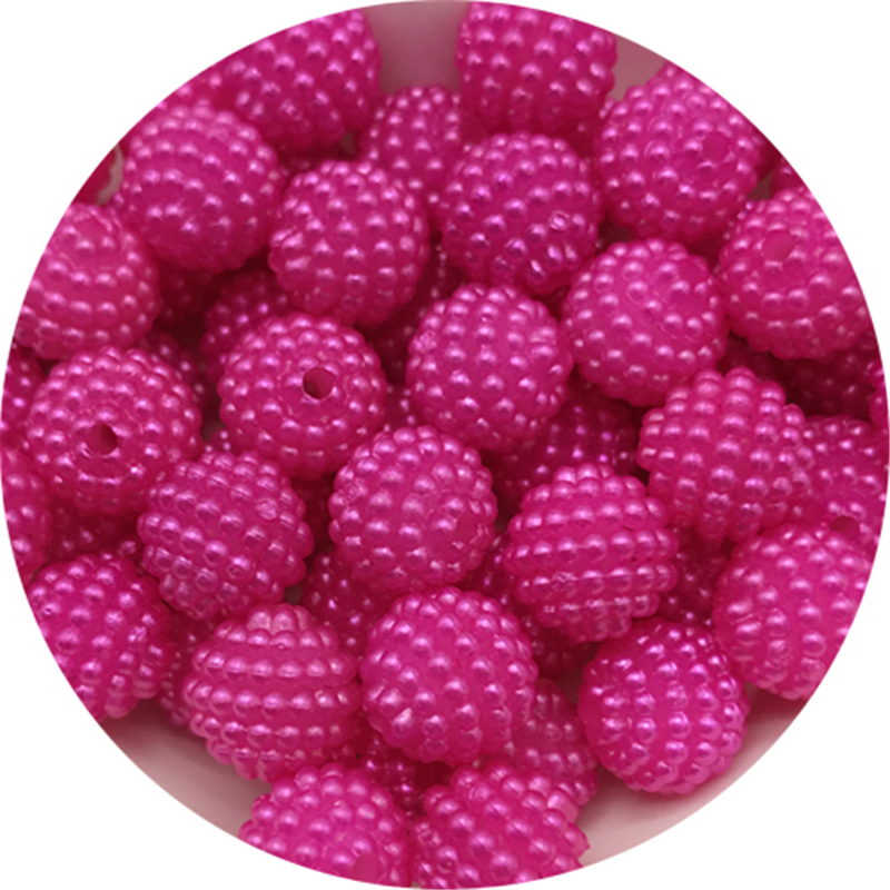 /lotto da 10 mm rotonde perle bayberry sciolte perline distanziali acrilici gioielli che producono una collana braccialetti fai -da -te