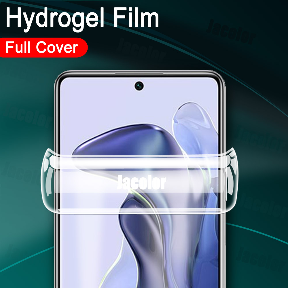 6in1 gelfilm voor Xiaomi 11t Pro voorscherm+2 stks achteromslag hydrogel+2 stcs camera veiligheidsglas voor xiaomi11t xiomi 11t