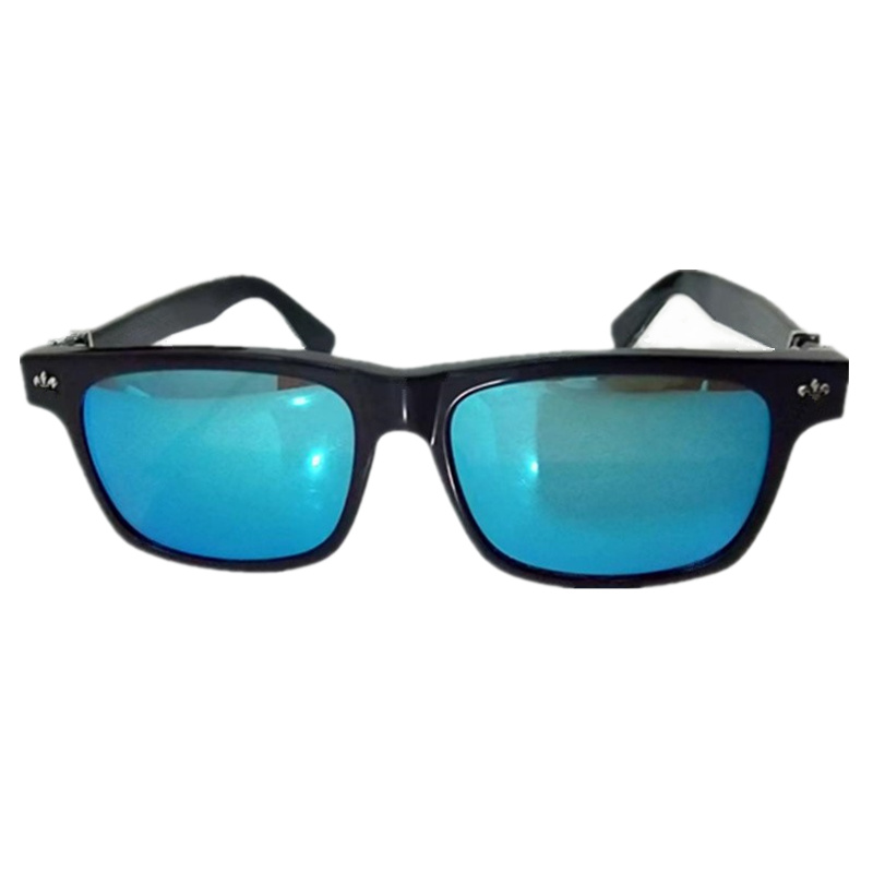 Luxus Chretro-Vintage Rovo Mirror Sonnenbrille UV400 L-UC Boxa Square Polarisierte Brille Unisex Fahrerbrille für verschreibungspflichtige Fullset Desig Case56-18-143
