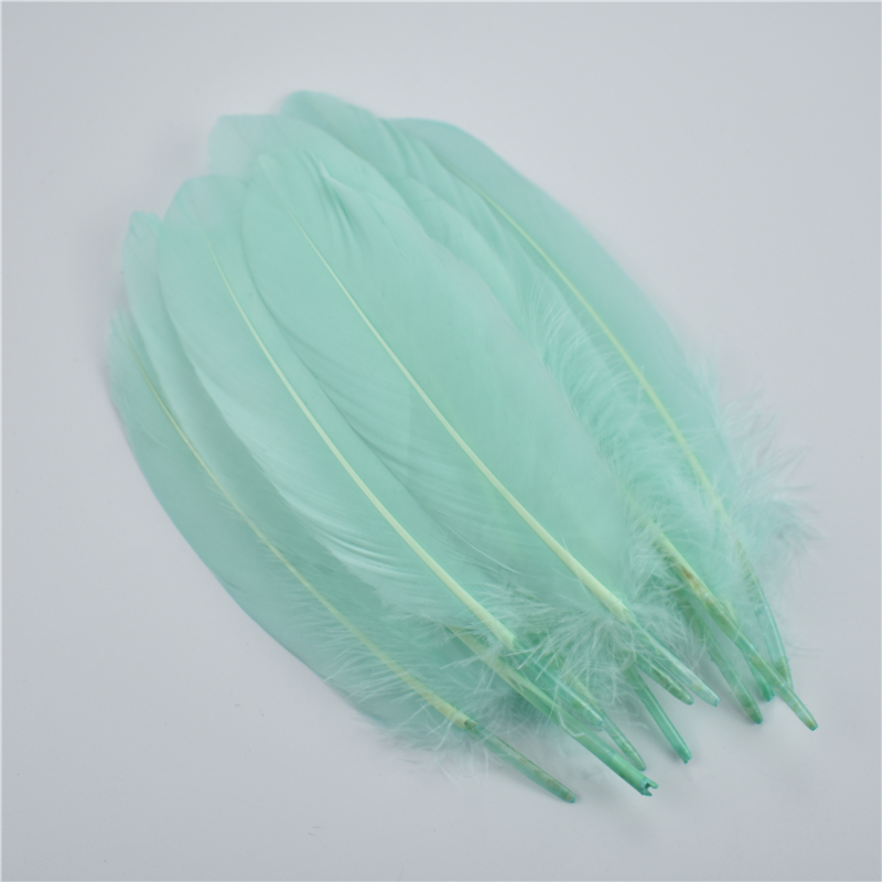 Colorful Hard Stick Goose Feather 6-8inch/15-20cm Natural Swan Crafts Plumes Table Centerpieces Feathers for Decoration