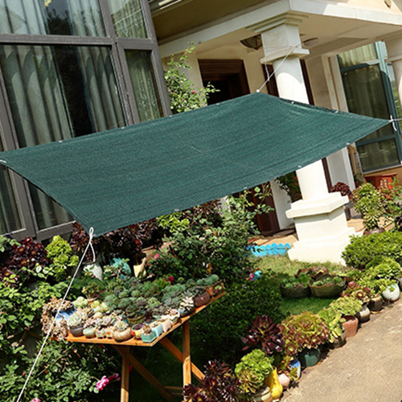 Blackish Green HDPE Anty-UV Sunshade Net Strona Balkon Suwolentna pokrywa roślin krem ​​przeciwsłoneczny SUERBLOCK CHRONT CHRONT Outdoor Network
