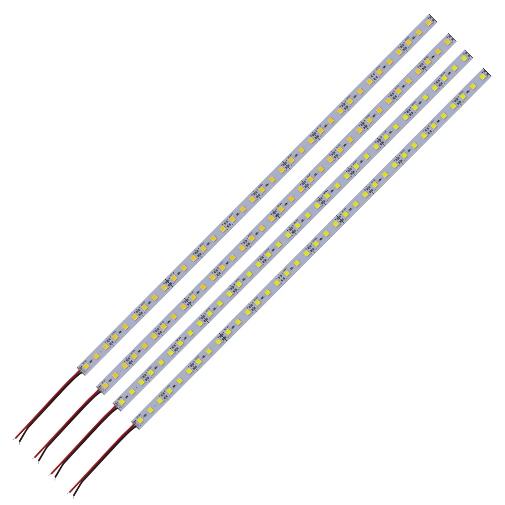 12V SMD 5054 LED Rigide Strip Lights 25cm 50 cm Led Bar Lights Aluminium rigide strip Licht 18 36 LED's voor keuken binnenverlichting