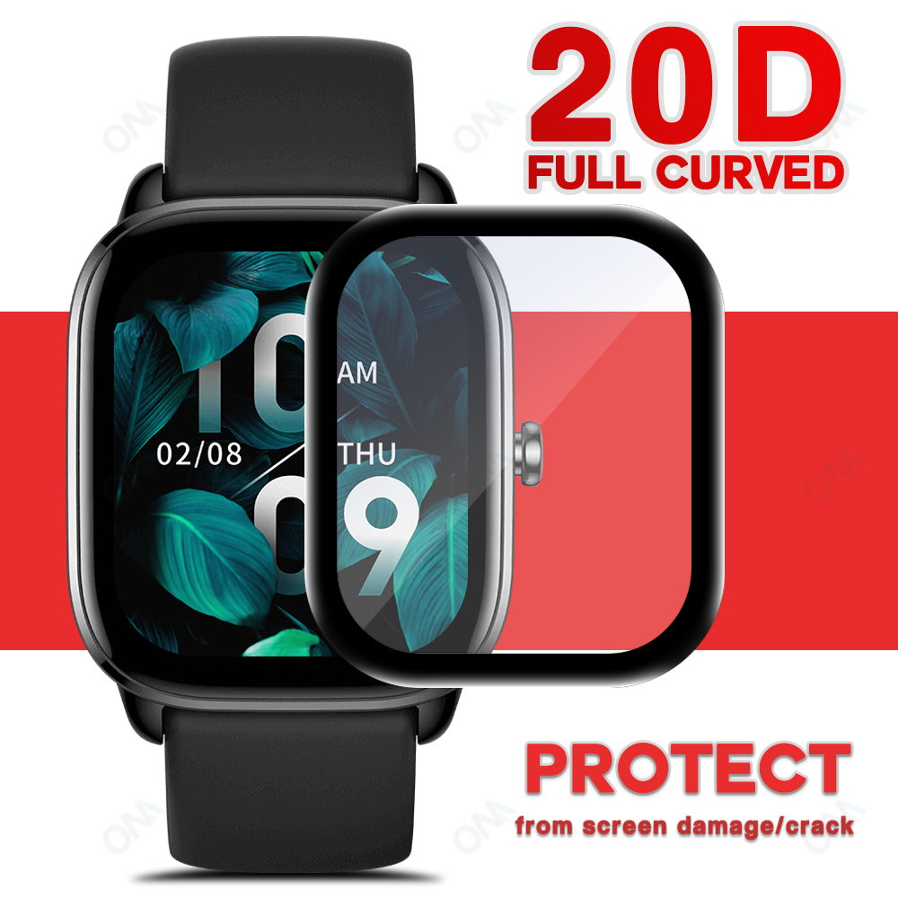 Vollbildschutzschutz für Amazfit GTS 4 Mini Soft Protective Film für Huami Amazfit GTS4 Mini Smart Watch Accessoires nicht Glas