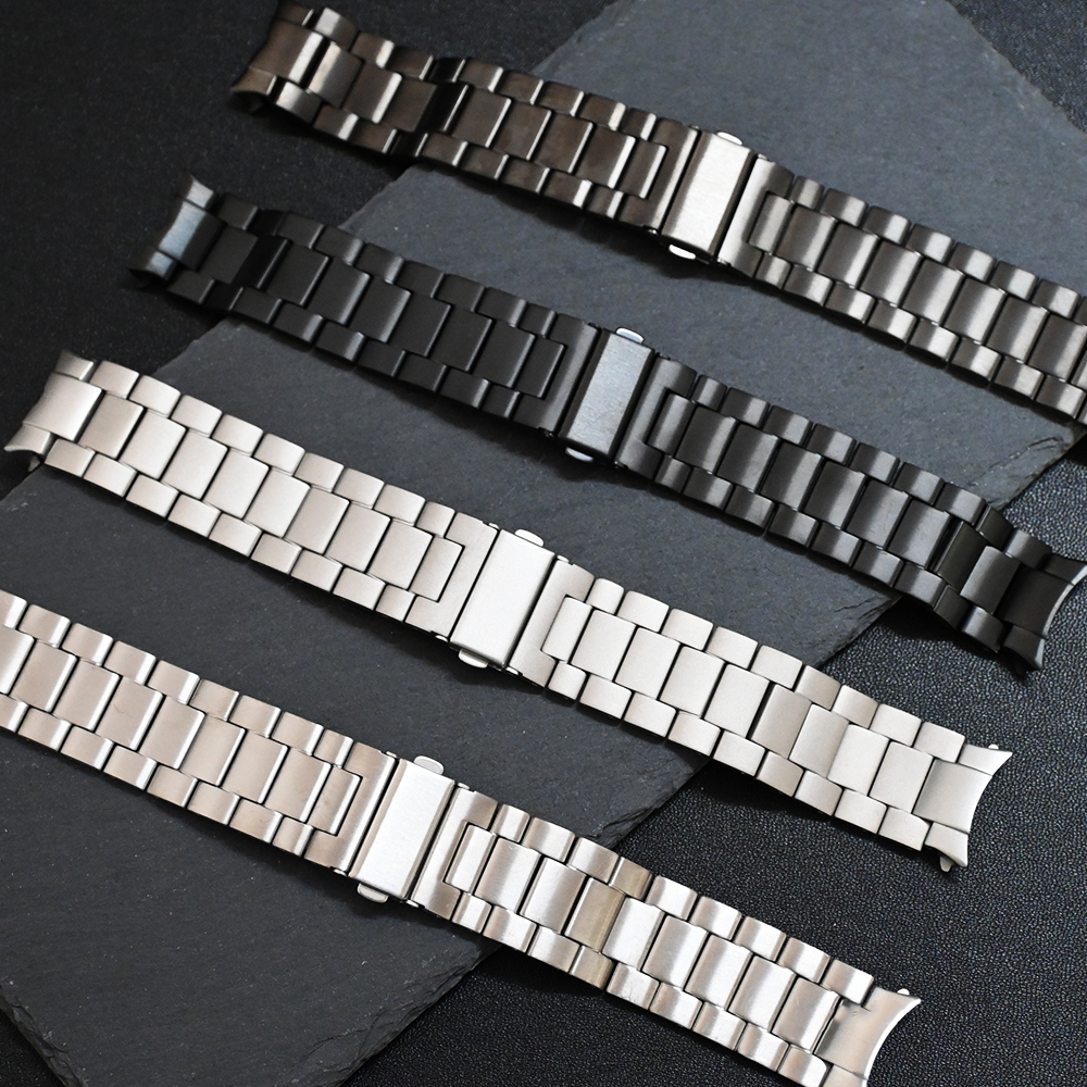 Titanium Bracelet For Samsung Galaxy Watch 6/4 Classic 43mm 47mm 46mm 42mm 5 Pro 45mm No Gaps Mens Strap For Watch 6/5/4 40 44mm