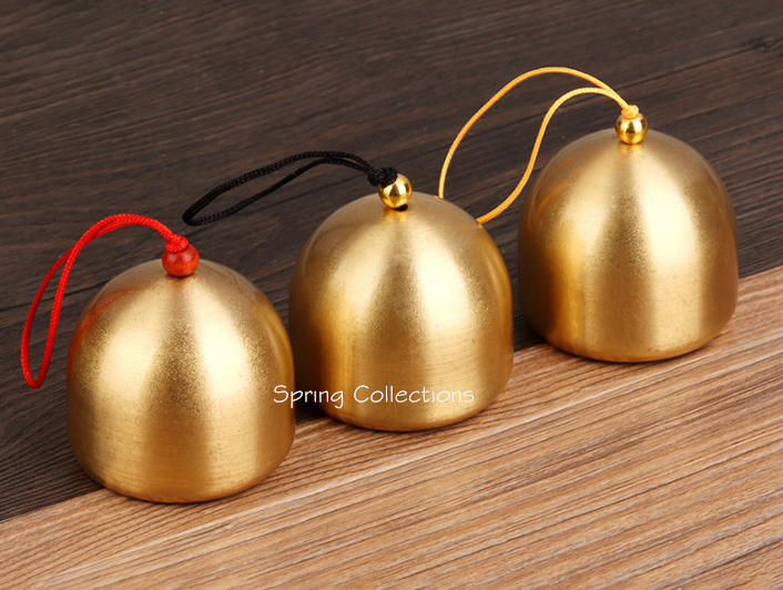 Copper Bell Christmas Gifts Calls Bell Bar Counter Dining Hall Bell Accessories Hanging Wind Bell Home Decoration