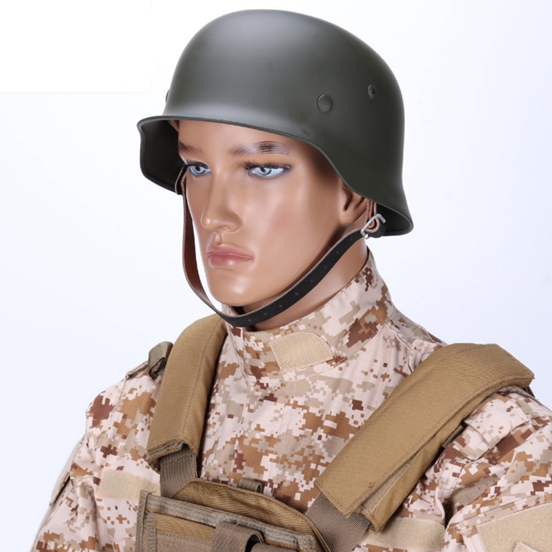 Armée allemande M35 M1935 Casque en acier Casque tactique Casque Airsoft Military Hunting Protective Army Safety Equipment