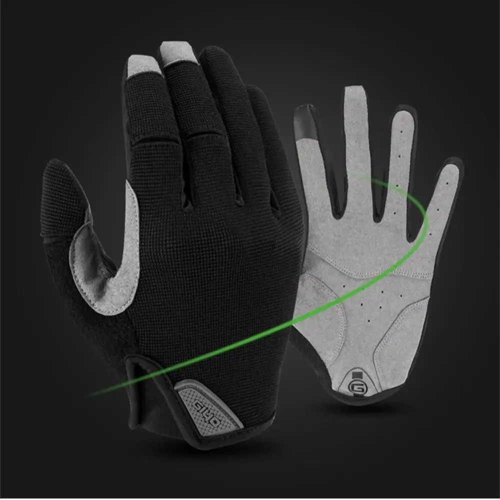 2024 Winterscherm Touch Road Bike Gloves Volledige vinger fietsen fietshandschoen mannen sport lycra vrouw winddicht handschoenhandschoengymvissen