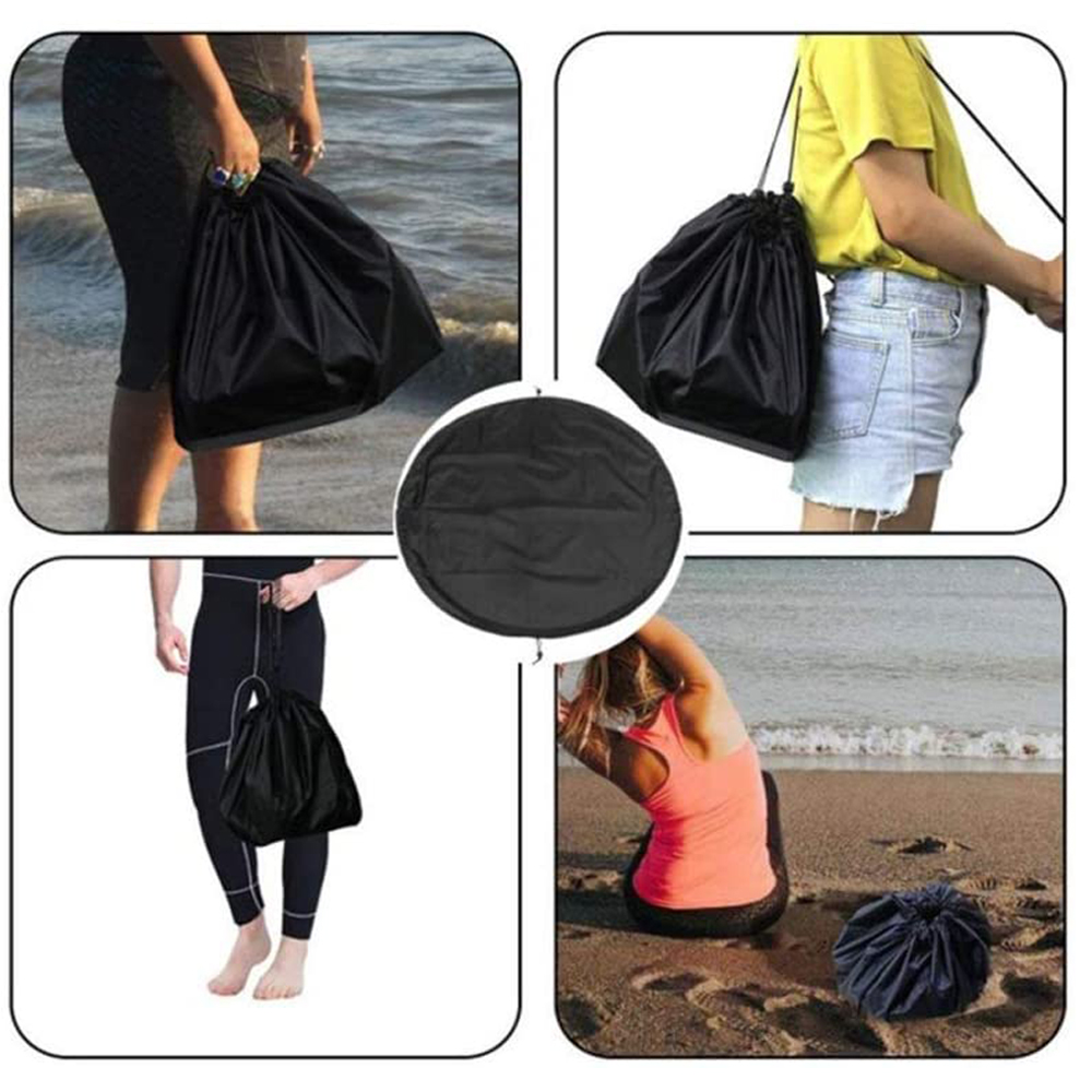 Sac à changement de combinaison de combinaison Sac sec imperméable pour surfer plage de nage de plage Vêtements de pêche Sac de rangement de combinaison de plongée Sac de surf