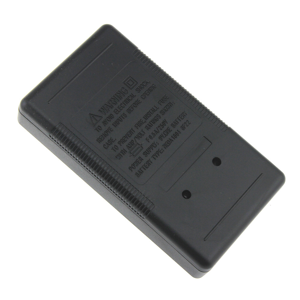 Multímetro digital LCD Multímetro digital Mini Multímetro de mão para amperímetro de voltímetro AC/DC 750/1000V OHM METER