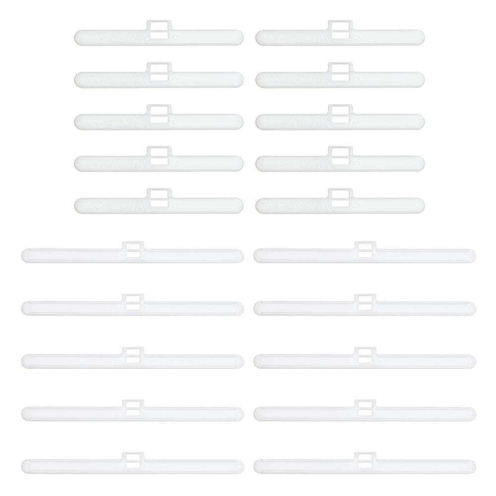 Acessórios de cortina de 127 mm Conector doméstico 89mm Vertical Blind Slat Chain Chain Curta Repair Clips Slats Substituição