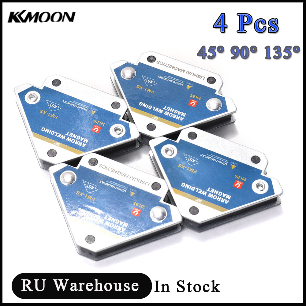 Titulares de fixador de soldagem magnética 45 ° 90 ° 135 ° Ferrite de solda de ímã múltipla de 75 ° Ferramentas de localização auxiliar