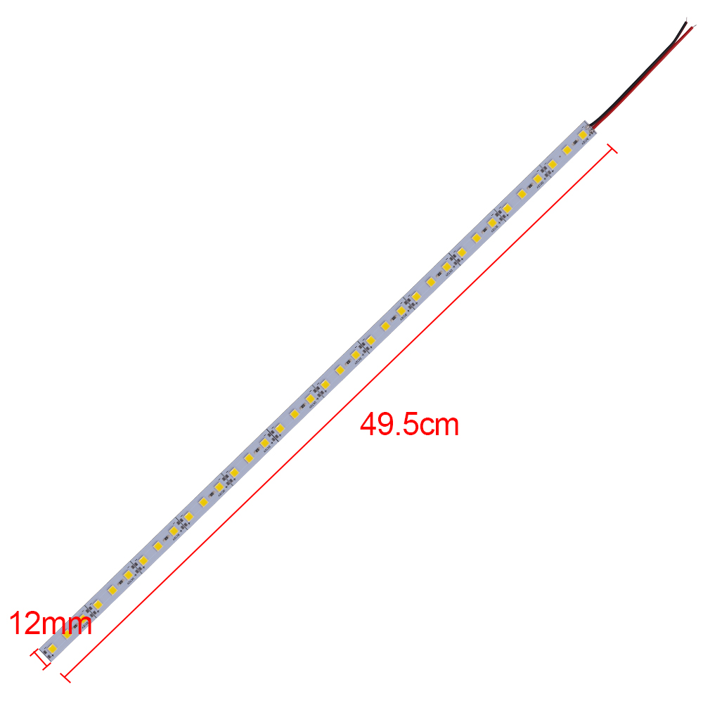 12V SMD 5054 LED Rigide Strip Lights 25cm 50 cm Led Bar Lights Aluminium rigide strip Licht 18 36 LED's voor keuken binnenverlichting