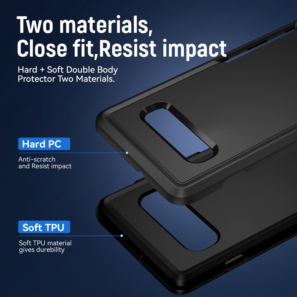 Galaxy S10 Plus Shockproof Hybryd Case Dual Warstwa Projektowanie twardą osłonę dla przypadków Samsung Galaxy S10