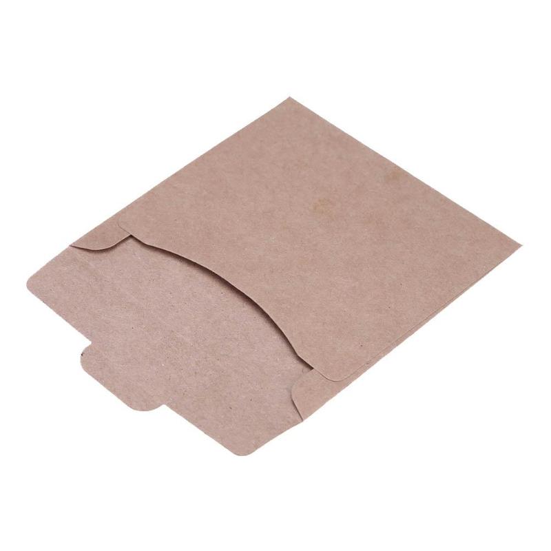 Kraft Paper Envelope Bag CD DVD Envelope Sleeve Packing Bag 12.5x12.5cmCD Paper Case Cover Holder Envelope For Event Party