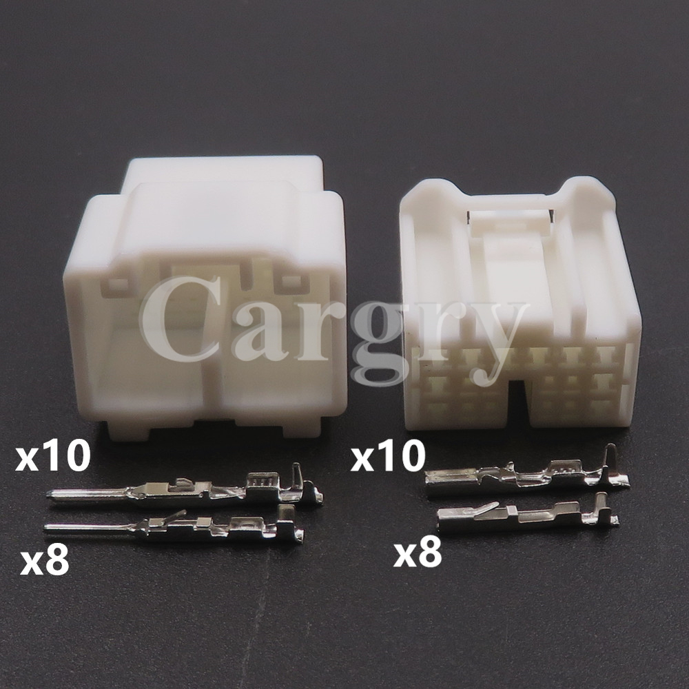 18P 6098-5659 Câblage de voiture Automobile Automobile Plastique Encartre en plastique Connecteur composite non scellé 6098-5650