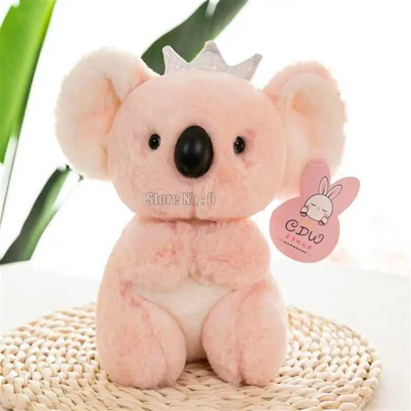 Bambole peluche 23 cm koala elefante folivora peluche piena morbida bambola animale decorazione la casa giocattolo regalo di compleanno j240410