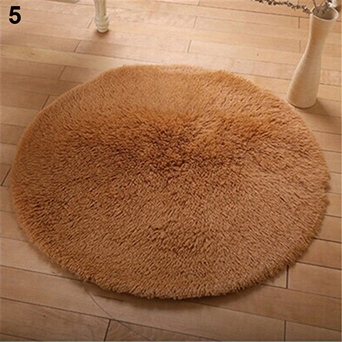 Home Decor Bath Bedroom Carpet Non-slip Living Room Children Kids Carpet Floor Shower Rug Yoga Plush Round Mat carpet Home Decor