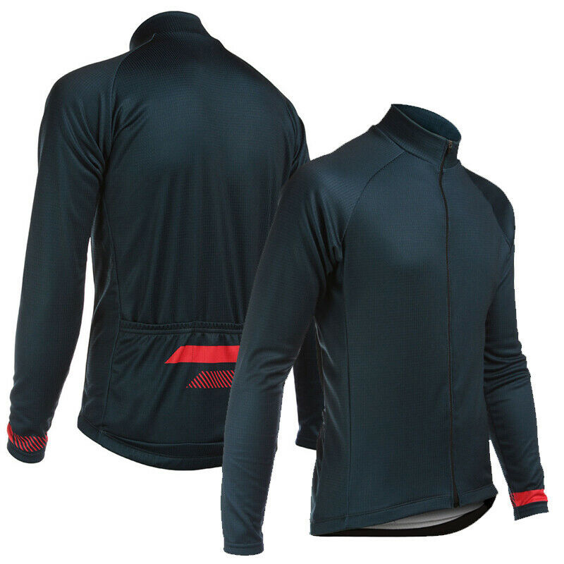 Fietskleding met lange mouwen fietstruien bergafwaarts fietser shirt MTB ritsjack Road Sweater Comfortable Wear Men Sport Tops