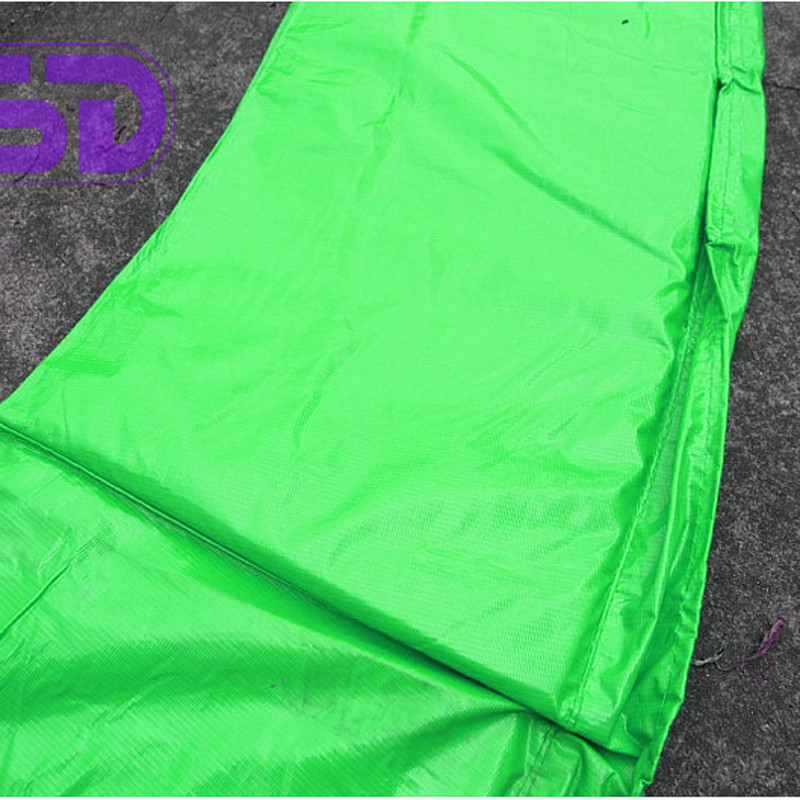 Remplacement du trampoline de couleur verte, coussinet de sécurité couvercle de ressort imperméable en PVC pour le 6/8/10/12/13/14/15/16 pieds de trampoline