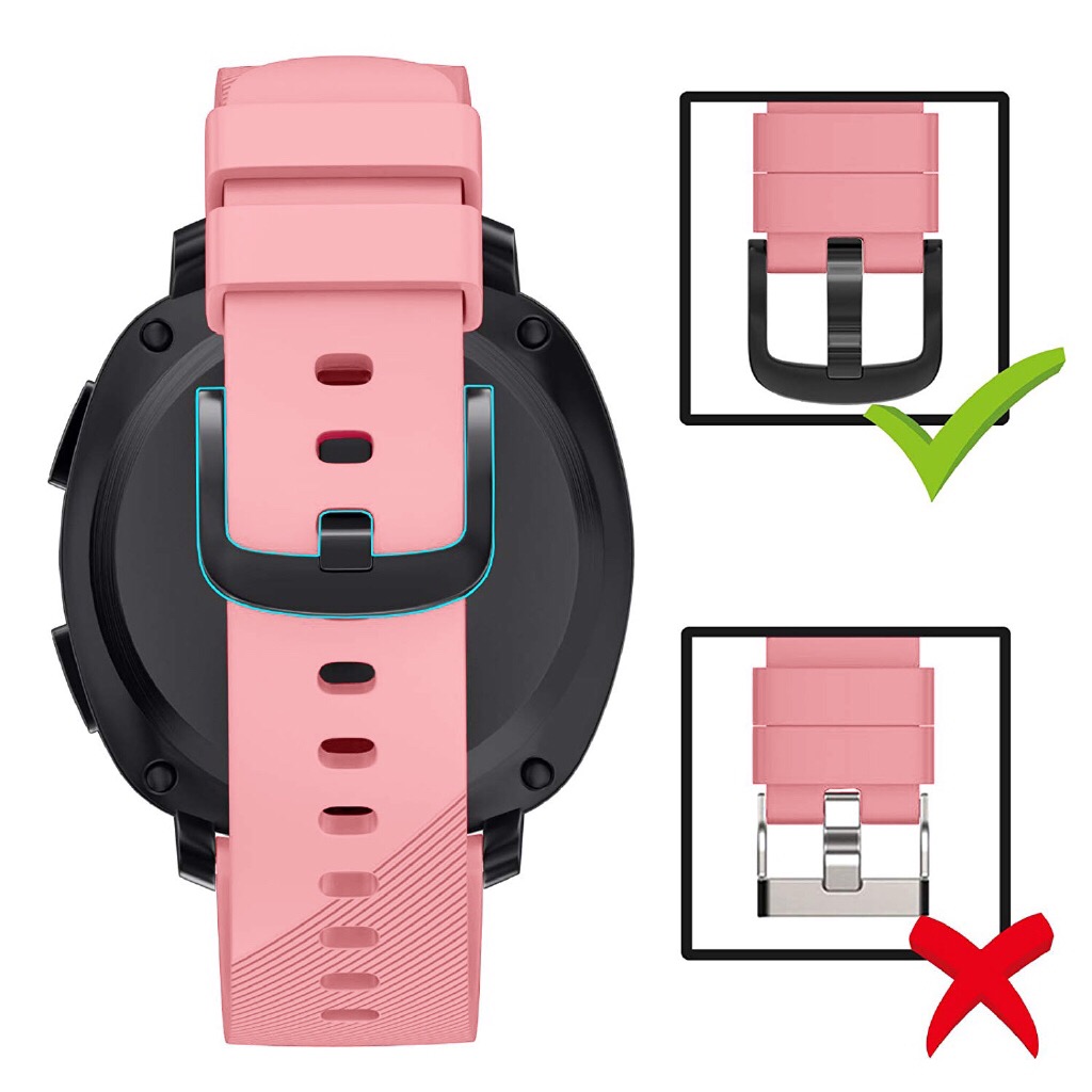 Correa de Silicona Suave Para Reloj Xiaomi Mijia, Pulsera de Cuarzo de 20mm, Accesorios Para reloj