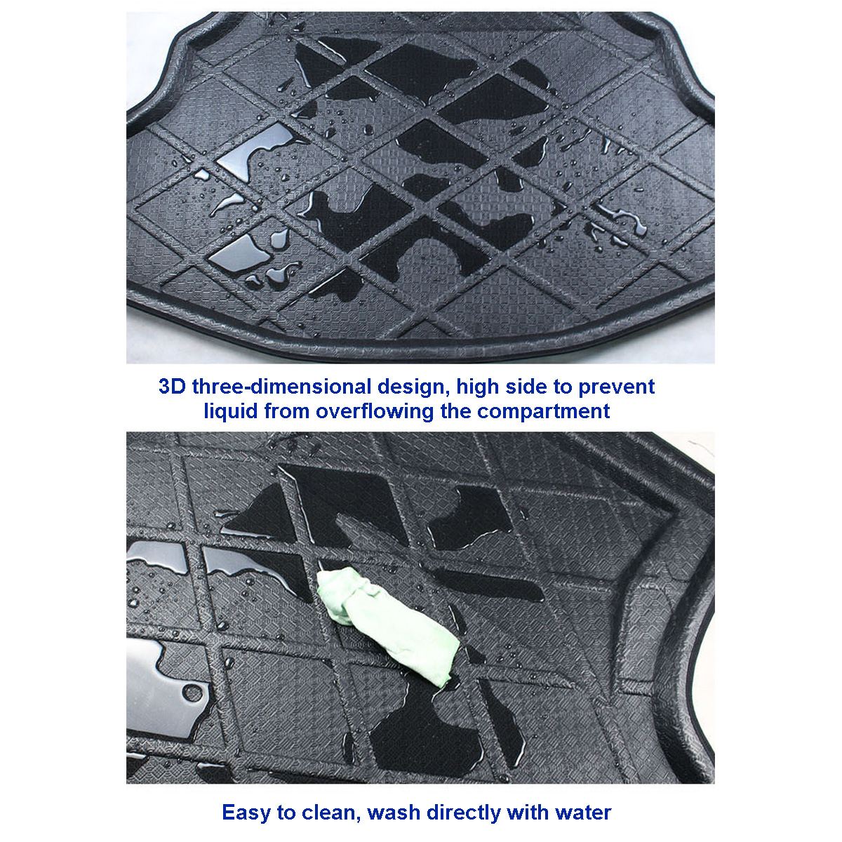 Voor Lexus es GS LS is RX CT200 NX Auto Auto achterste kofferbak Mat vloermatten Tapijt Anti Mud Cargo Waterdicht