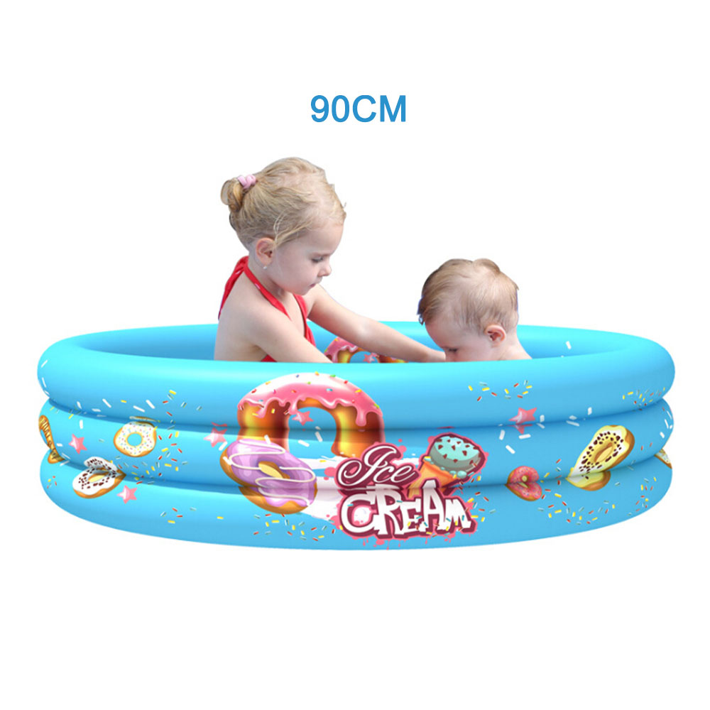 Piscina inflable para bebés para 0-3 años para el patio trasero Fiesta de agua de verano Actividades al aire libre Bañera de patio trasero