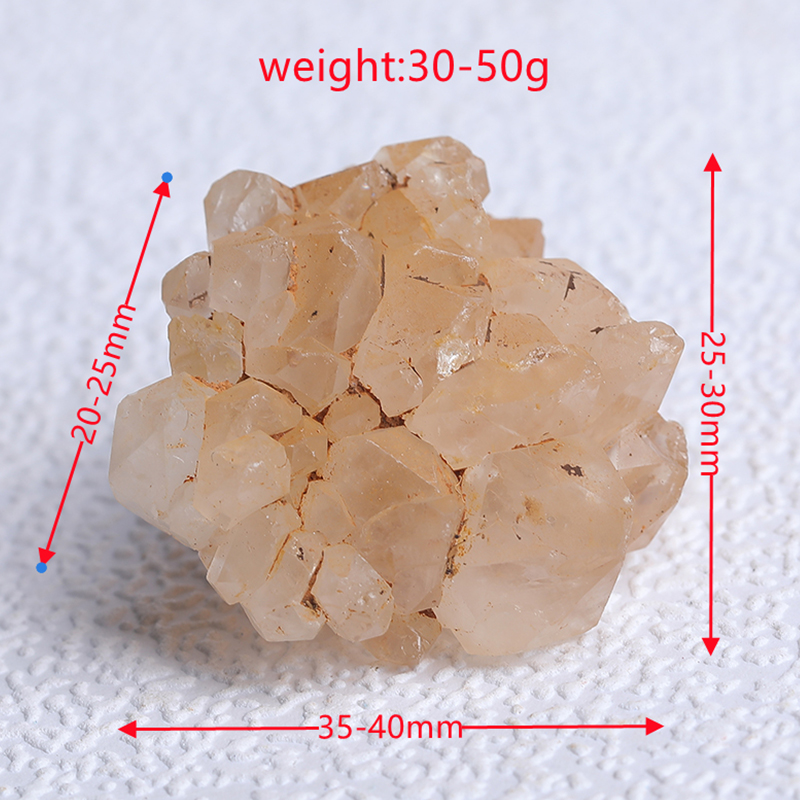 30-60g Doğal Kristal Ham Kristal Düzensiz Şekil Kaba Gem Mineral Örneği İyileştirici Taş Akvaryum Ev Dekoru DIY Hediyeler 