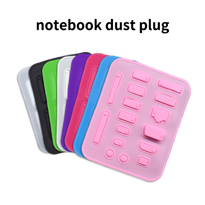 Silicone Anti Dust Sluck Cover Spepper Anti-Dust Plug Laptop-Pronate DustPray USB Type C VGA.