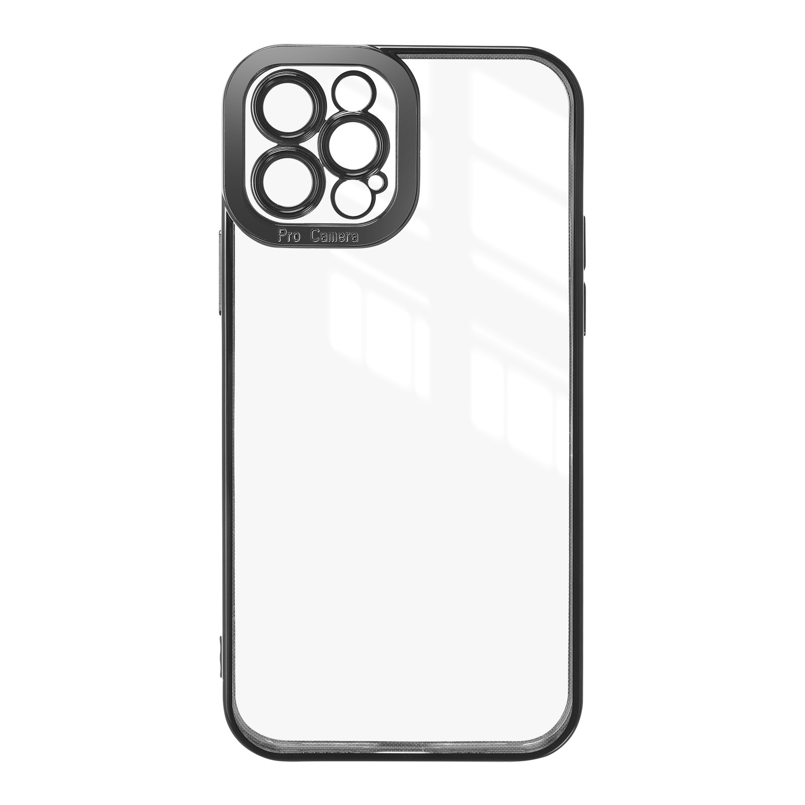 Custodia telefono Clear iPhone 12/12 Pro/Pro Max non giallo slim thin Telflective Cover di protezione da 6,1/6,7 pollici di plastica Protezione