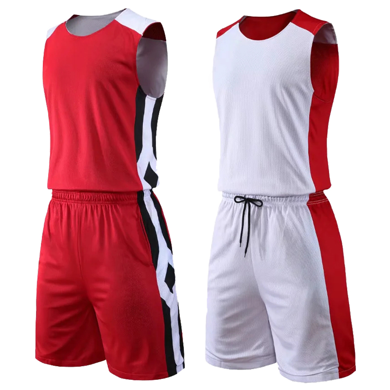 Nya kvinnliga baskettröjor Ställ in damer omvänd basket uniform Custom College Team Training Basket Sports Uniforms Kits
