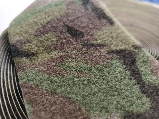 10 cm breed x1m lengte multicam camouflage lus swebbing paste diy stof op het ruwe oppervlak