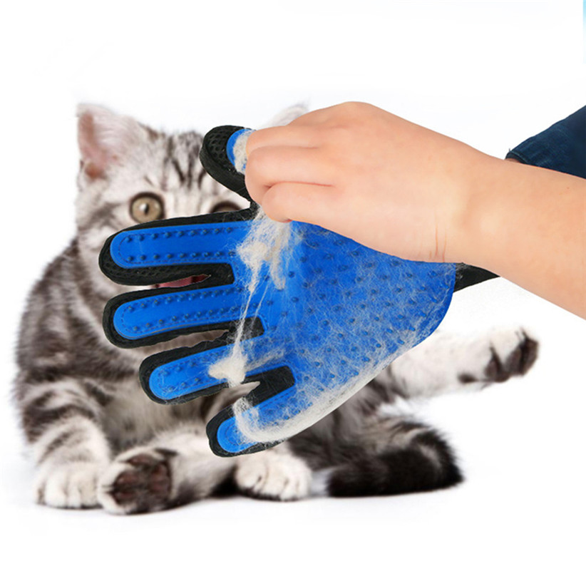 Siew do pielęgnacji psa rękawiczki do pielęgna pędzla grzebienia czyszczenie masaż masaż włosów pędzel do usuwania włosów Rękawiczki kota włosy