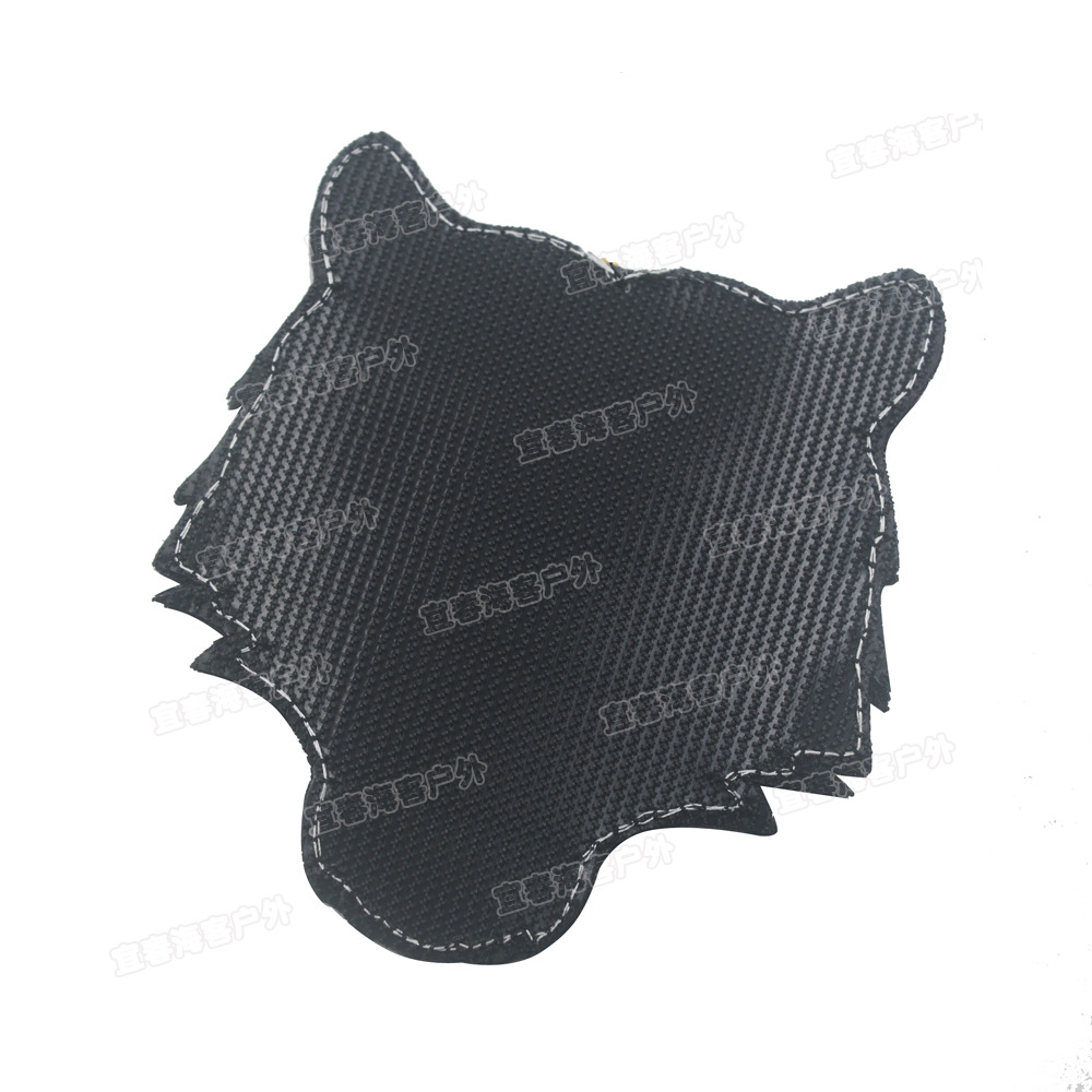 Patch russo de lobo de lobo russo Emblema do Exército Militar do Exército Tático Bordado 3D Bordado Bordado Apliques de patch bordados