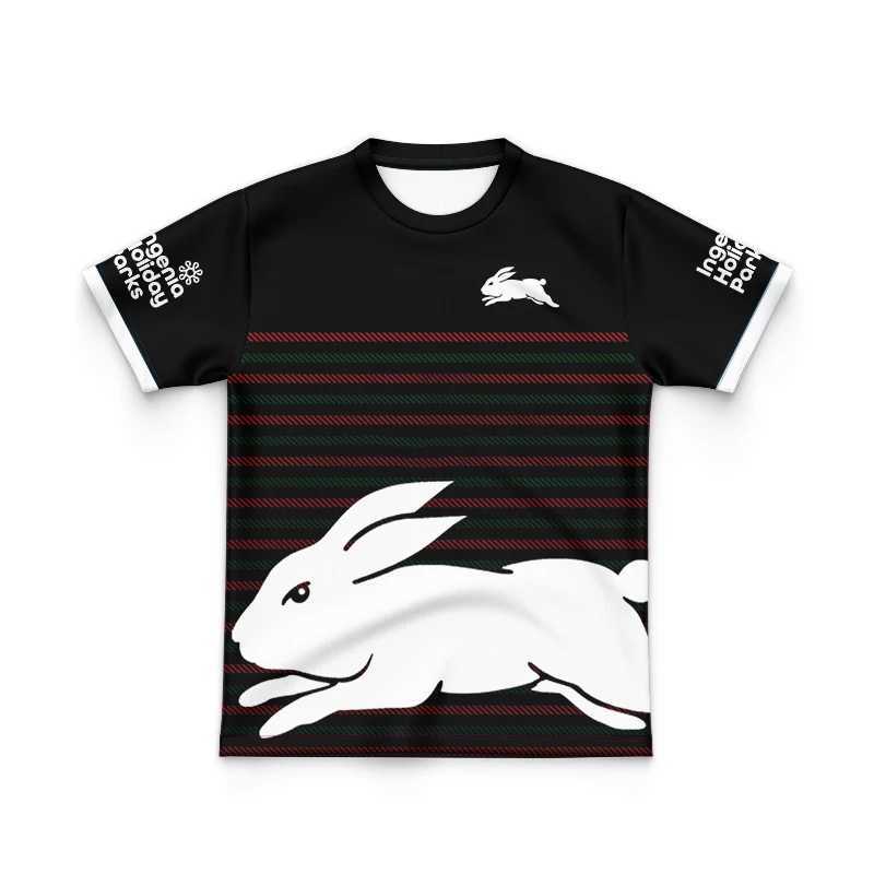 2024 CRIANÇAS SUL SYDNEY RABBITOHS Capitães Run Rugby Jersey